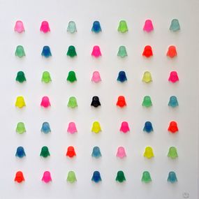 Dessin, 49 Colored Vadors, Laetitia Schlesser-Gamelin