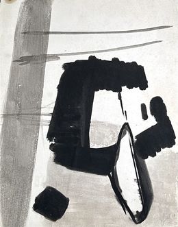Gemälde, Composition abstraite, Jean Miotte
