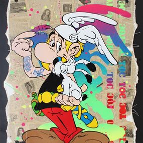 Astérix on wall, Maxime Andriot