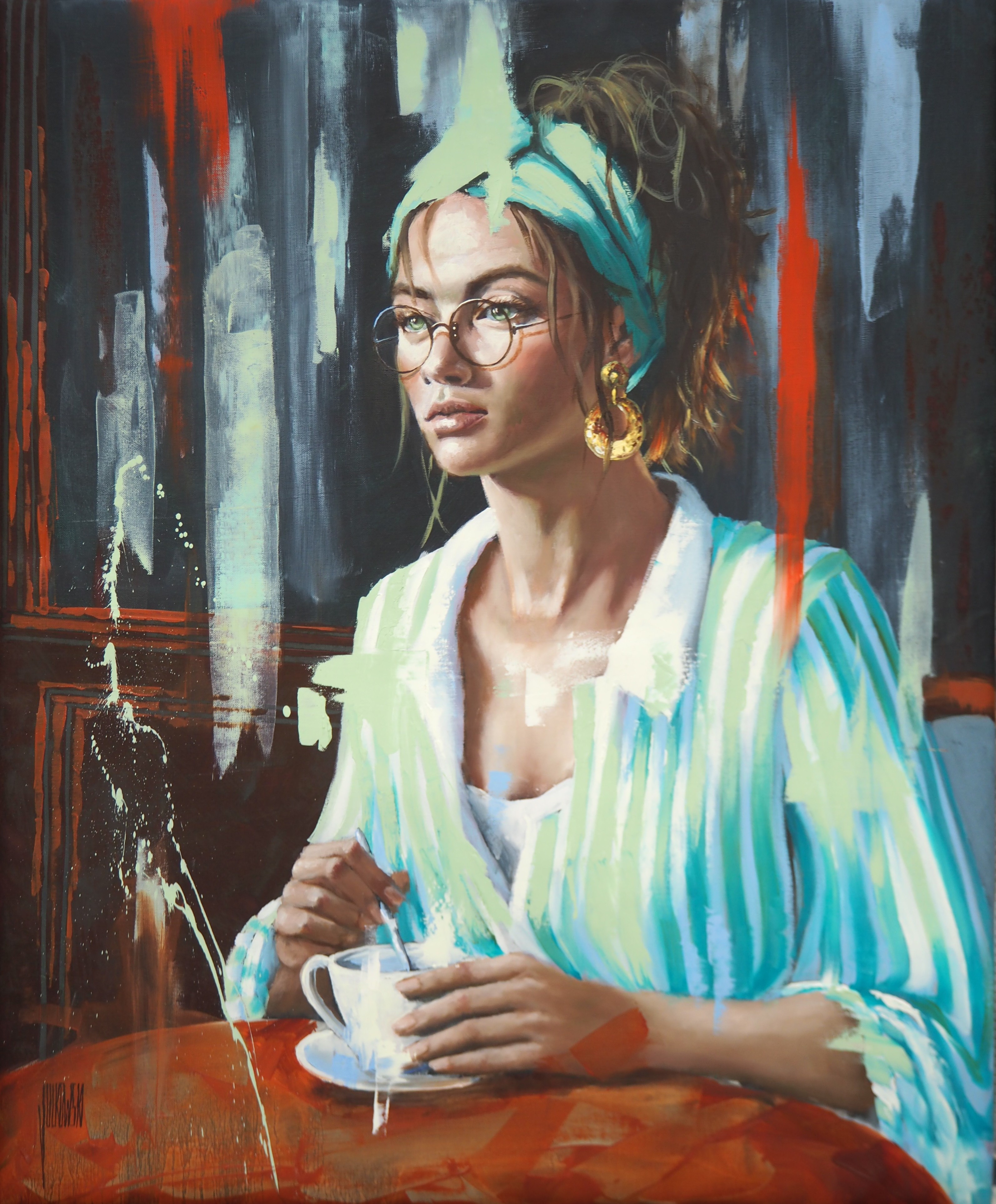 Sylvie Julkowski-Egard, Tea time Sylvie Julkowski-Egard, Tea time