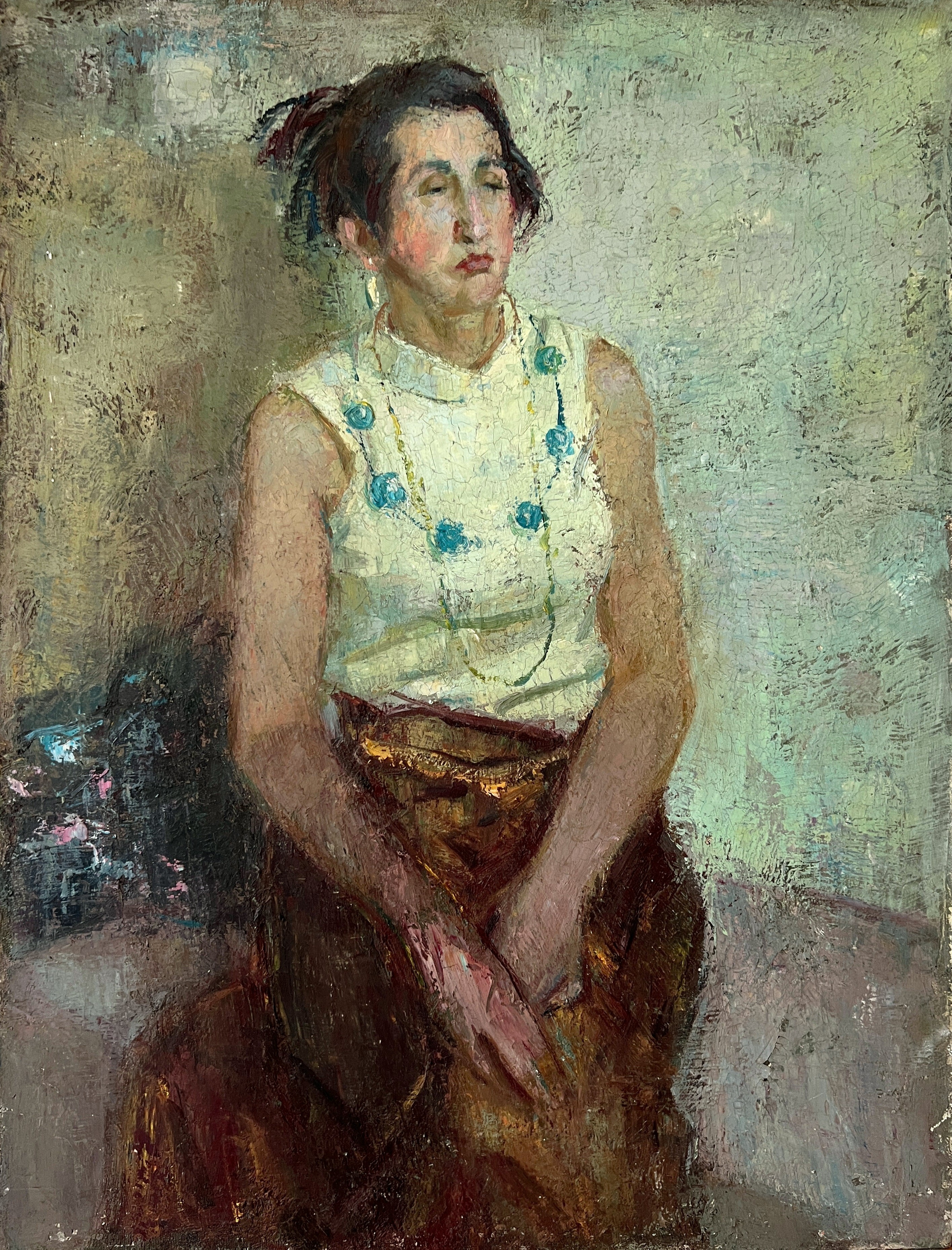 Zakhar Shevchuk, Blue Necklace Zakhar Shevchuk, Blue Necklace