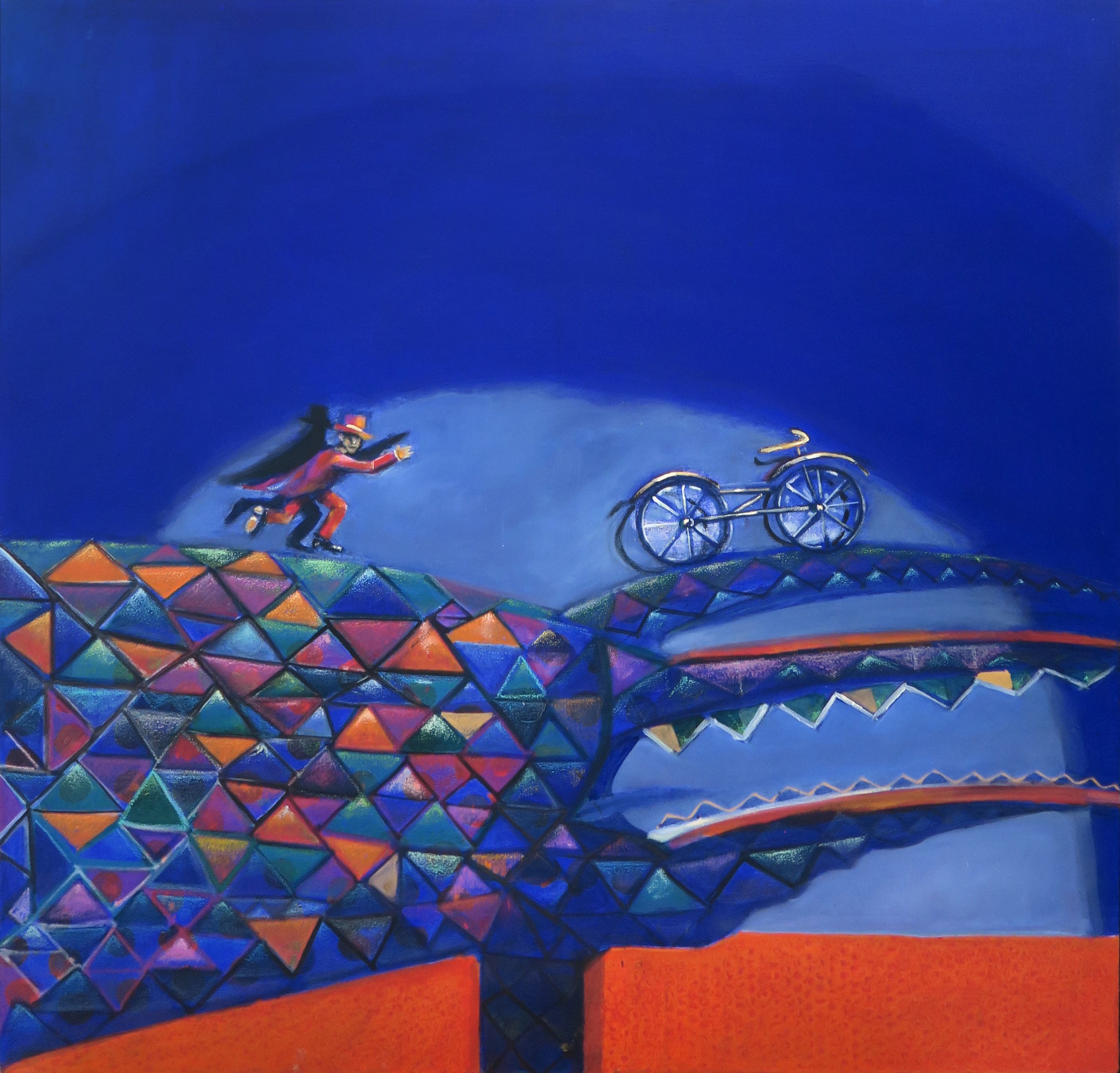 Edgar Arandia, The poet's escape Edgar Arandia, The poet's escape