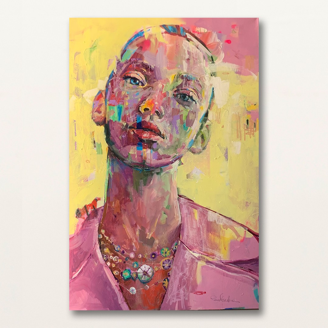 Roman Gulman, Lady In Pink Roman Gulman, Lady In Pink