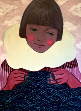 Painting, Y is a crooked letter, Zena Blackwell