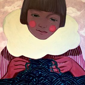 Painting, Y is a crooked letter, Zena Blackwell
