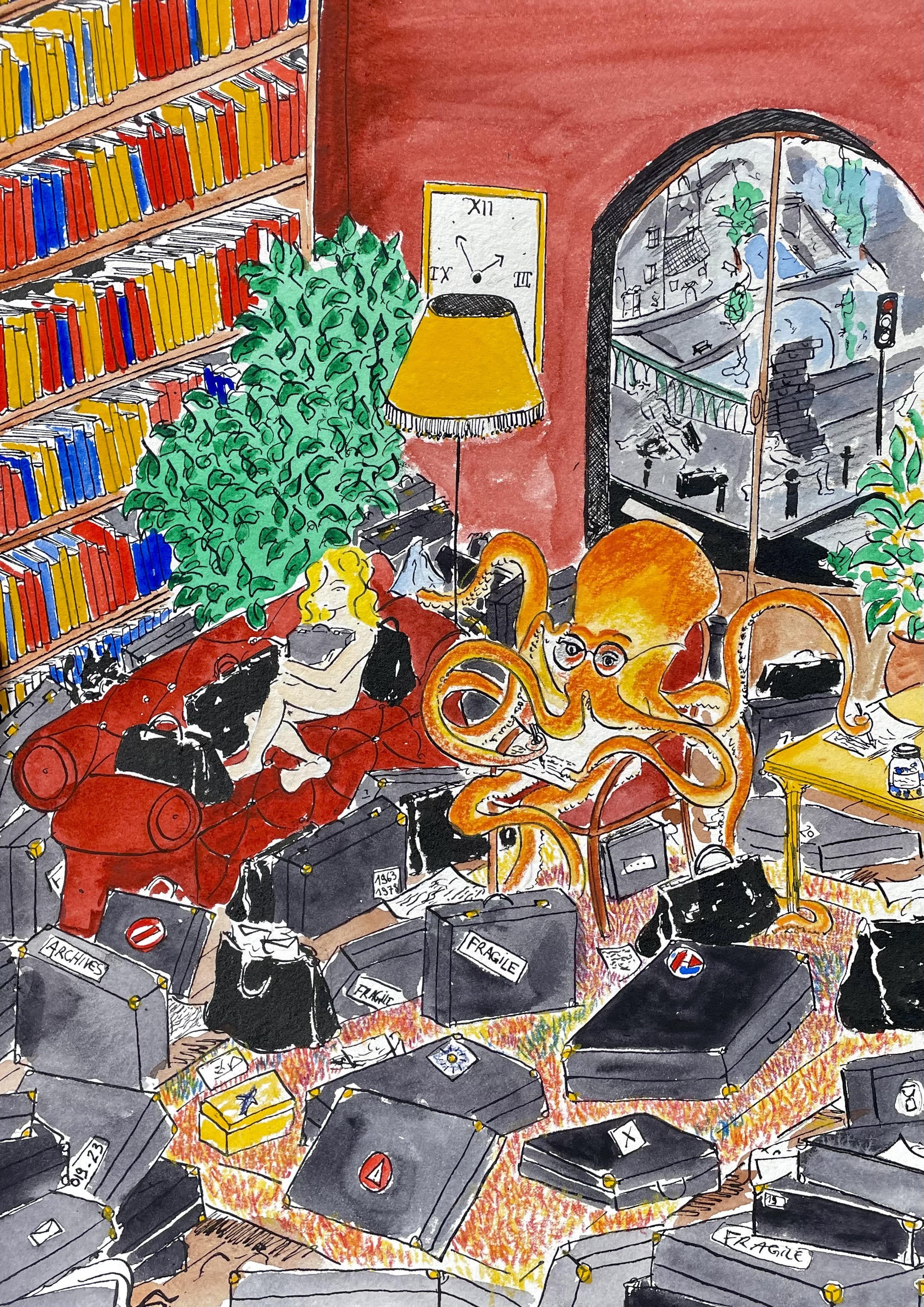 Gabrielle Rul, Octopsychiatrist Gabrielle Rul, Octopsychiatrist