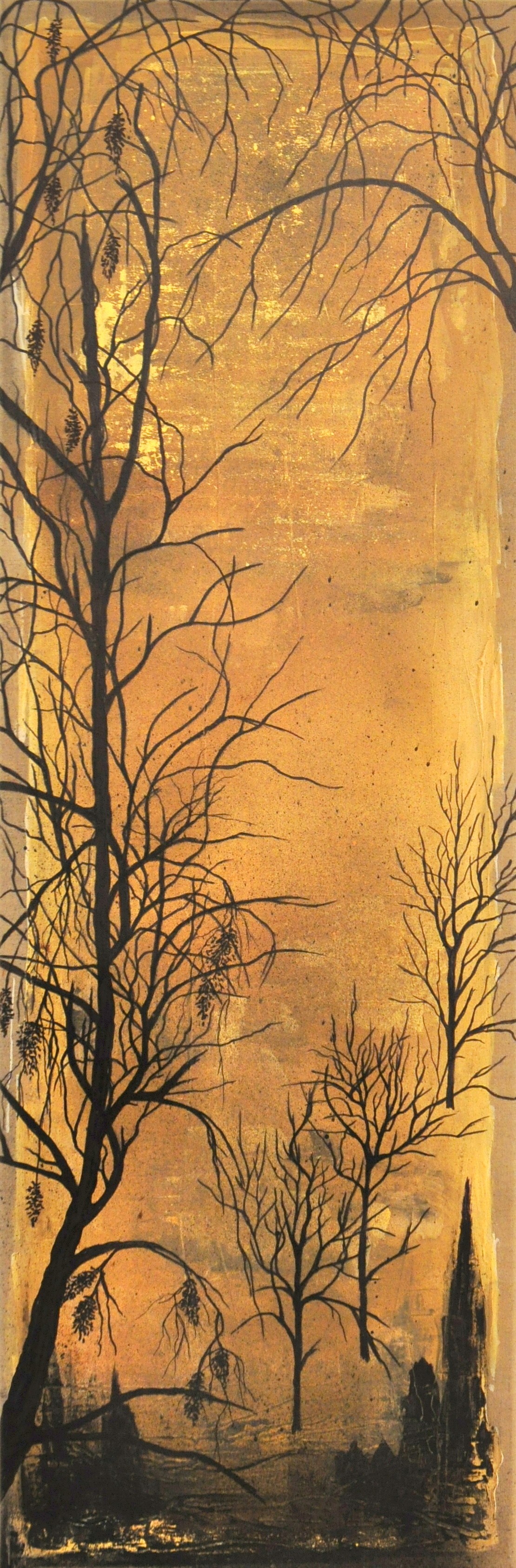 Danielle Launay, Village en hiver Danielle Launay, Village en hiver