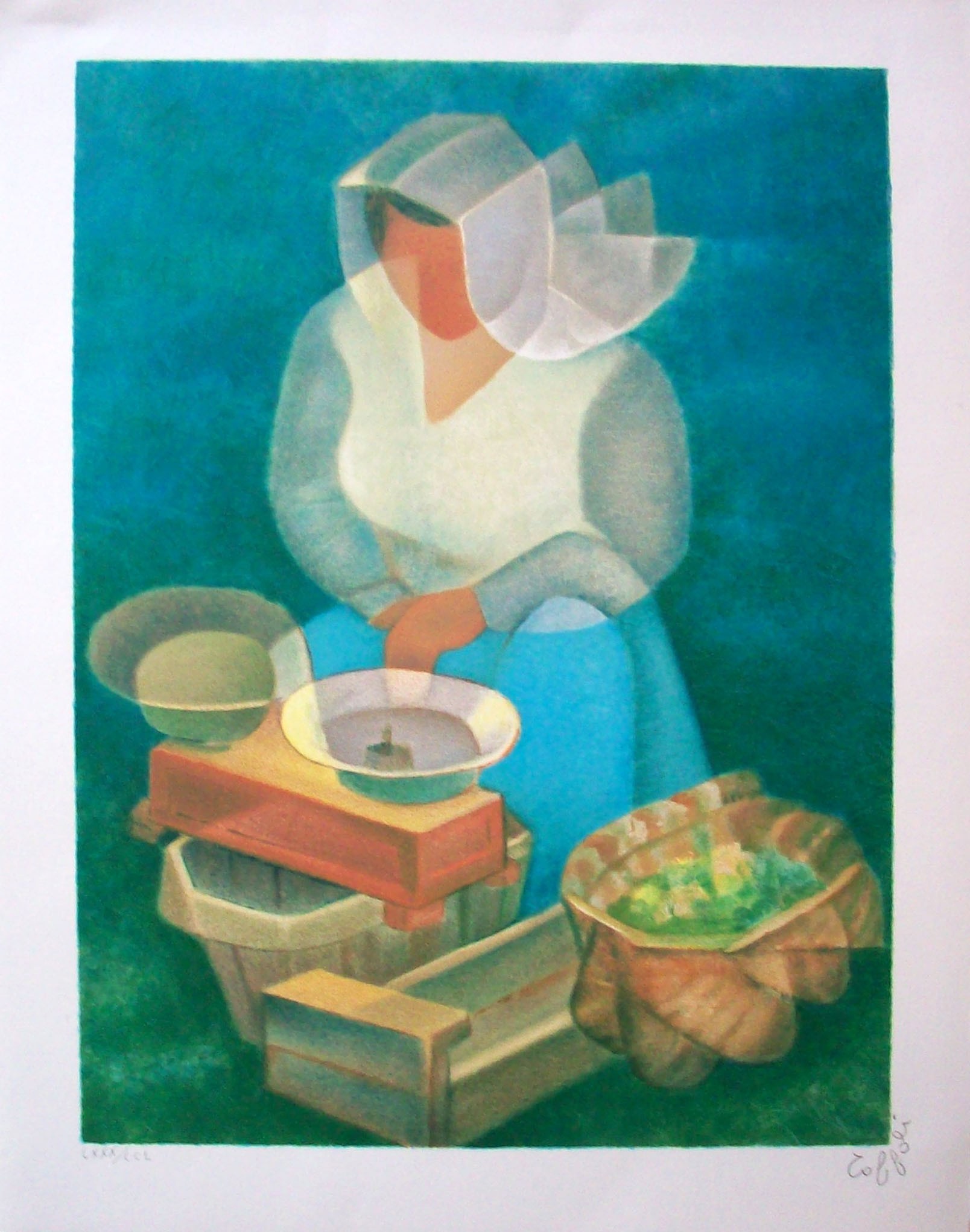 Louis Toffoli, Vendéenne à la balance Louis Toffoli, Vendéenne à la balance