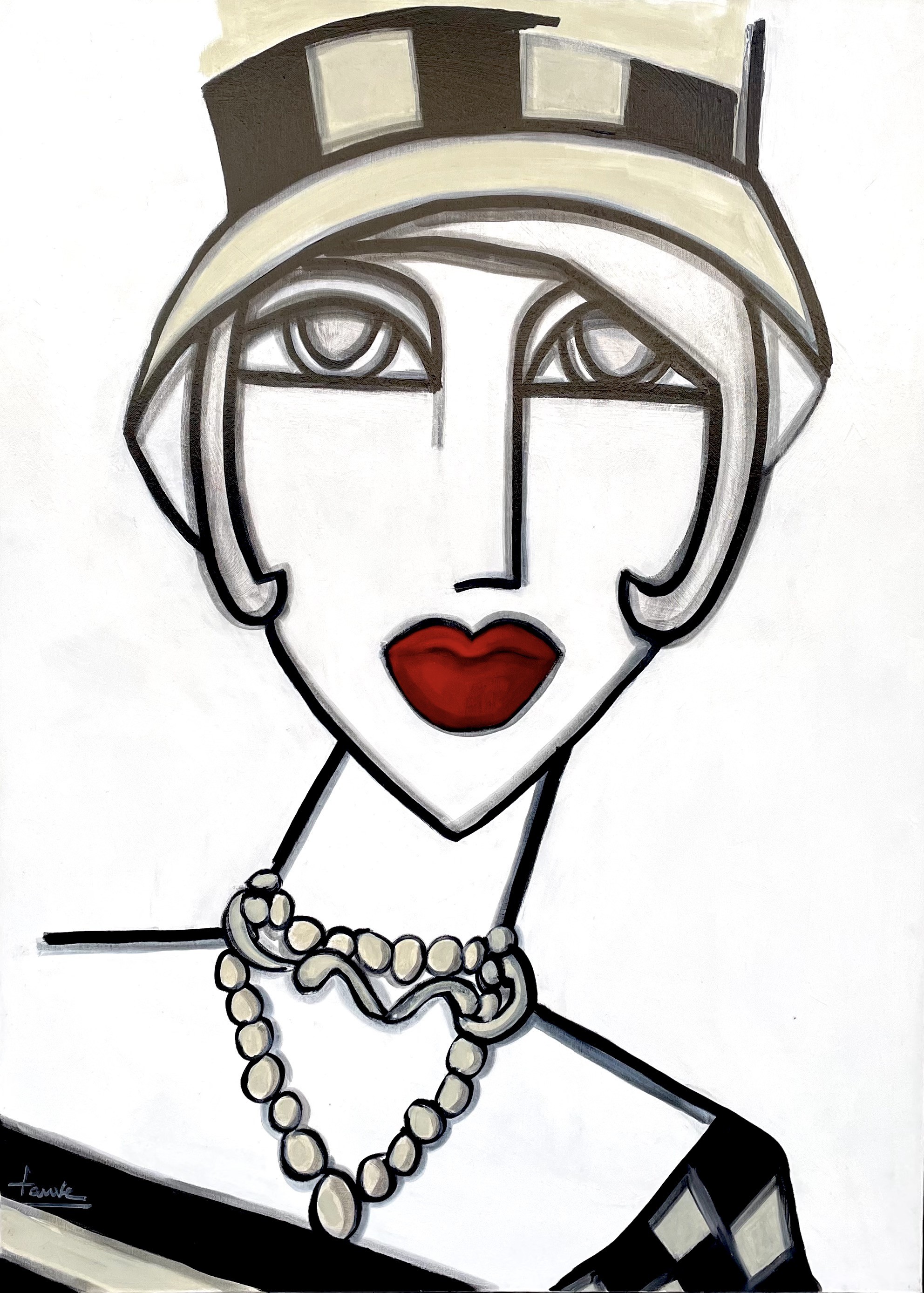 Martine Fauve Dechavanne, Jeu de dames Martine Fauve Dechavanne, Jeu de dames