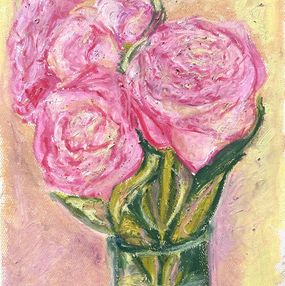 Zeichnungen, Peonies, Ilina Mustafina