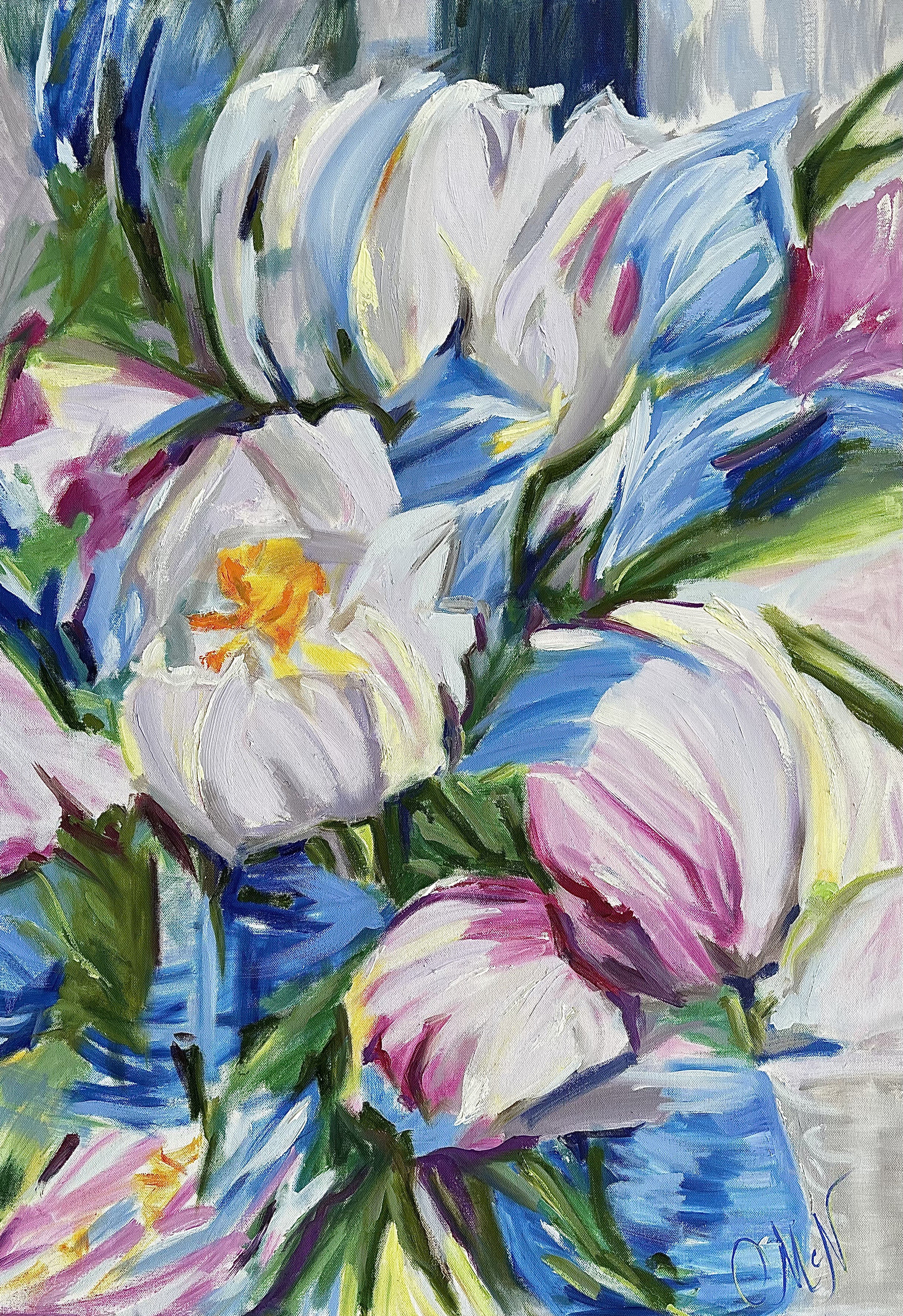 Olga McNamara, Peonies' Promise Olga McNamara, Peonies' Promise