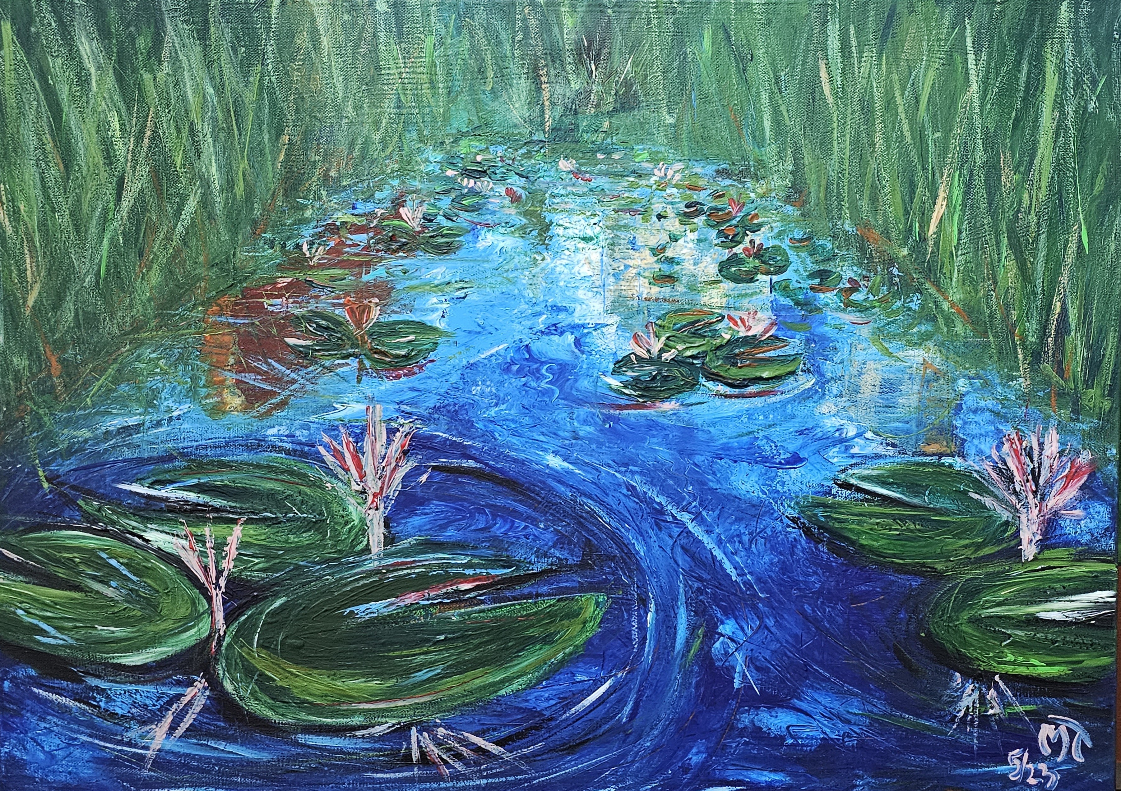 Michal Tejgi, Petržalka water lilies II Michal Tejgi, Petržalka water lilies II
