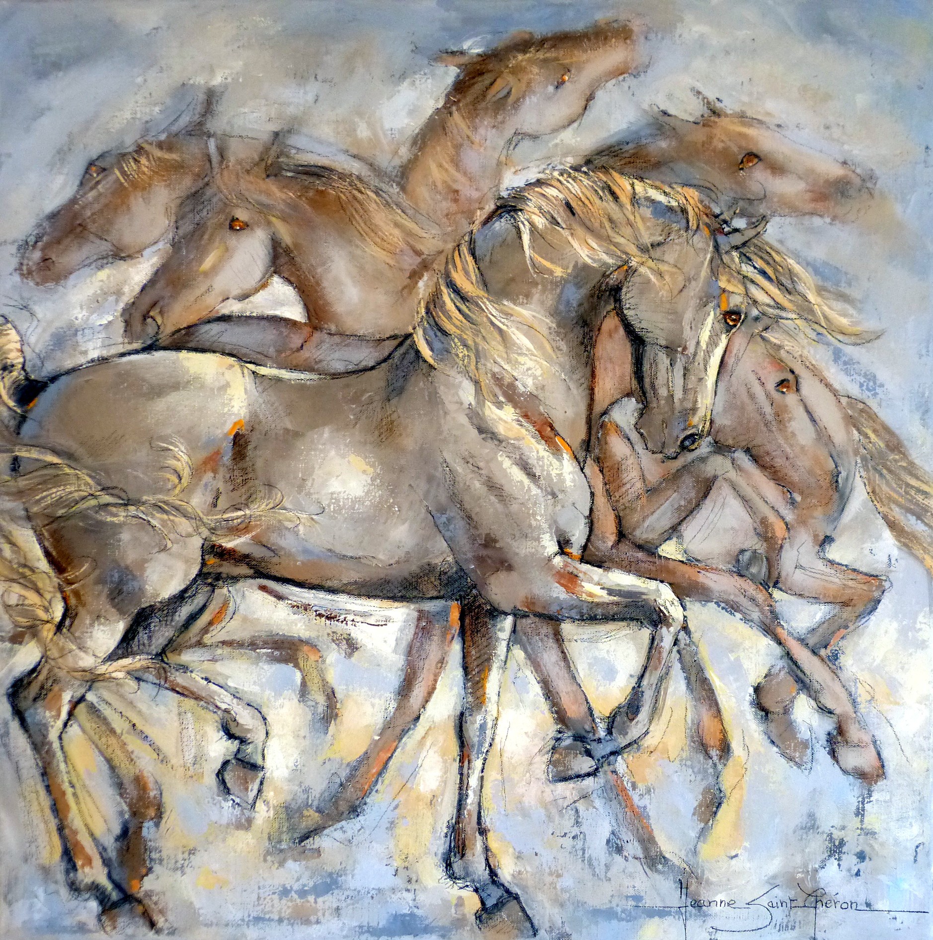 Jeanne Saint-Chéron, Adagio Jeanne Saint-Chéron, Adagio