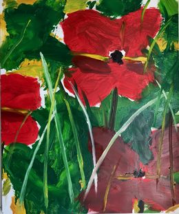 Painting, Fleurs exotiques 8, Gauthier Bruel