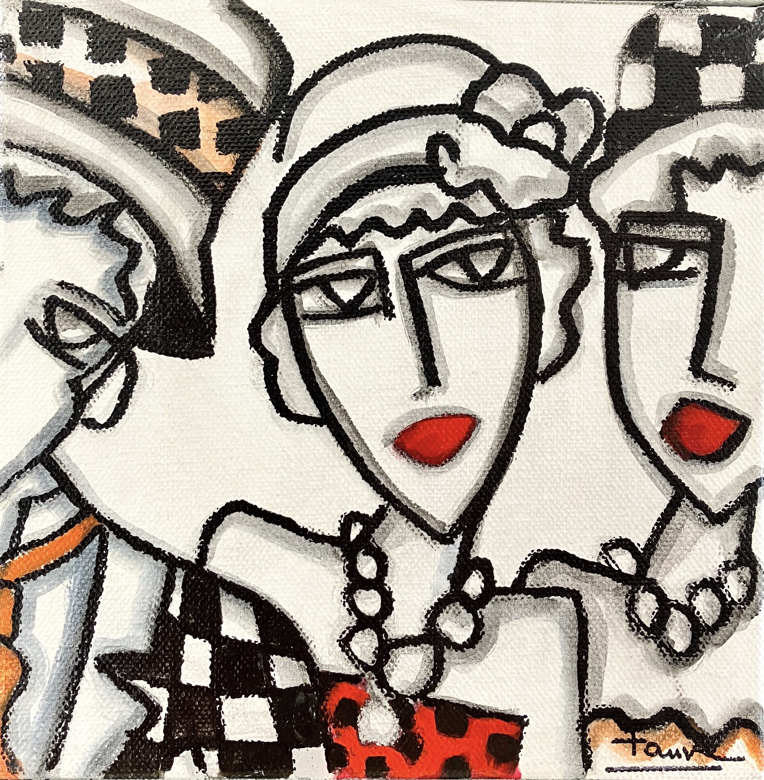 Martine Fauve Dechavanne, Les amis 2 Martine Fauve Dechavanne, Les amis 2