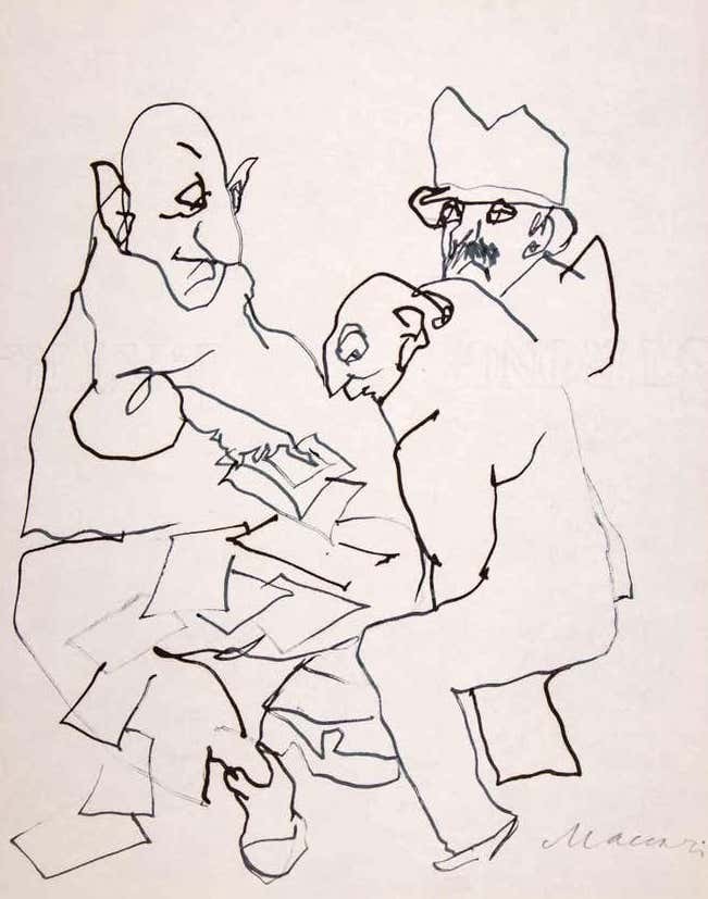 Mino Maccari, Figures Mino Maccari, Figures
