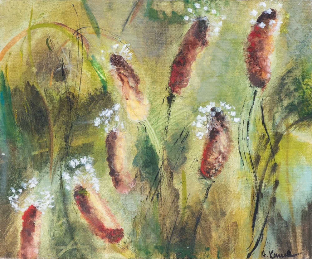 Anne-Marie Renno, Jardin pointillé - Paysage Anne-Marie Renno, Jardin pointillé - Paysage