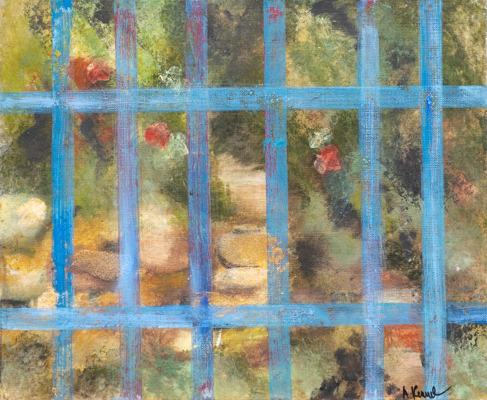 Anne-Marie Renno, Jardin grillé - Paysage abstrait Anne-Marie Renno, Jardin grillé - Paysage abstrait