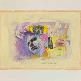 Gemälde, Femme en larmes, Sergio Barletta
