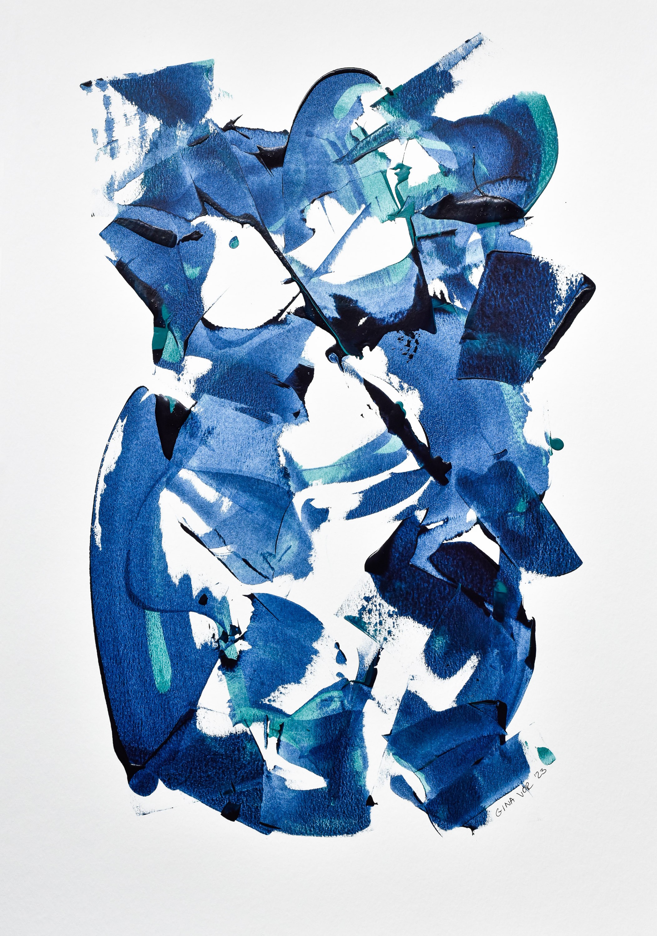 Gina Vor, Prussian blue 10 Gina Vor, Prussian blue 10