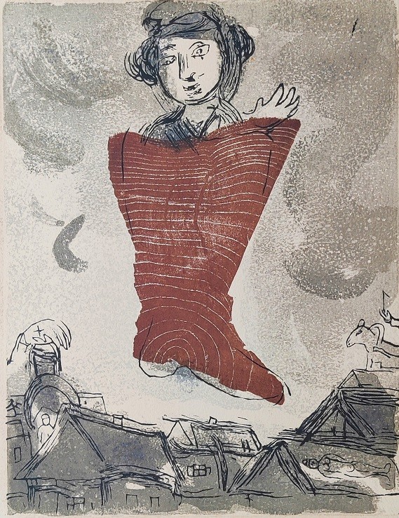 Marc Chagall, Poemes: Comme un barbare Marc Chagall, Poemes: Comme un barbare