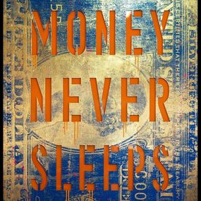 Design, Money Never Sleeps - Gold / Orange, Devin Miles