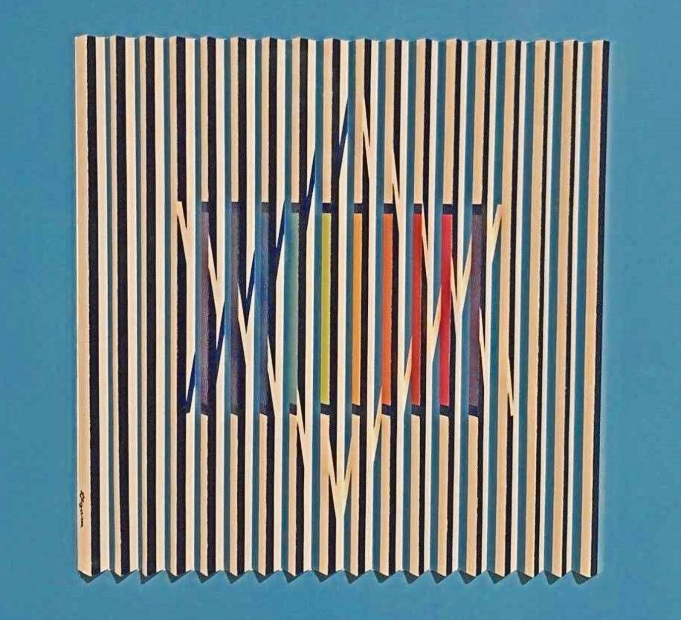Yaacov Agam, Rainbow Star of David Yaacov Agam, Rainbow Star of David