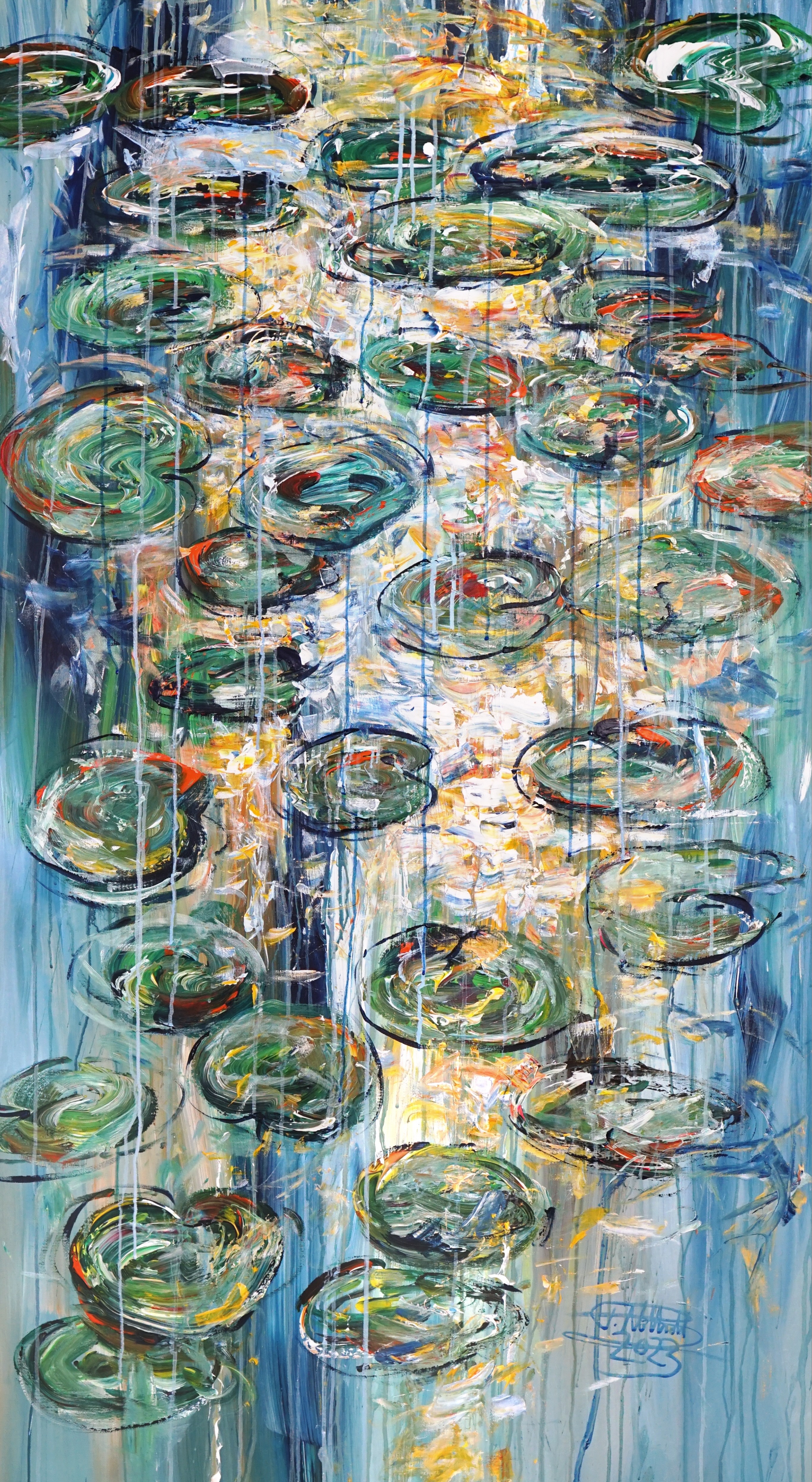 Peter Nottrott, Water Lilies L 2 Peter Nottrott, Water Lilies L 2
