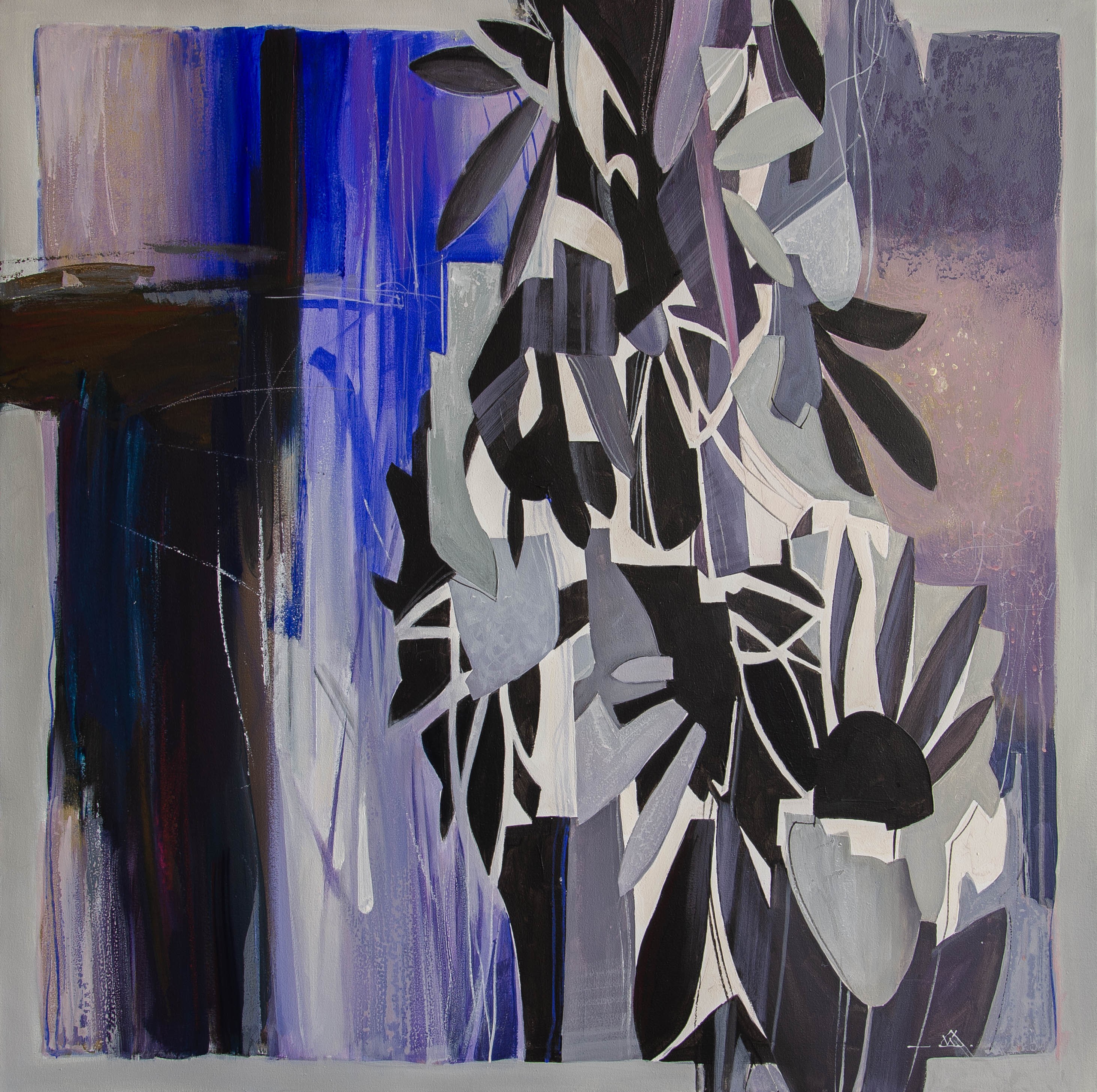 Vasyl Khodakivskyi, The purple garden Vasyl Khodakivskyi, The purple garden