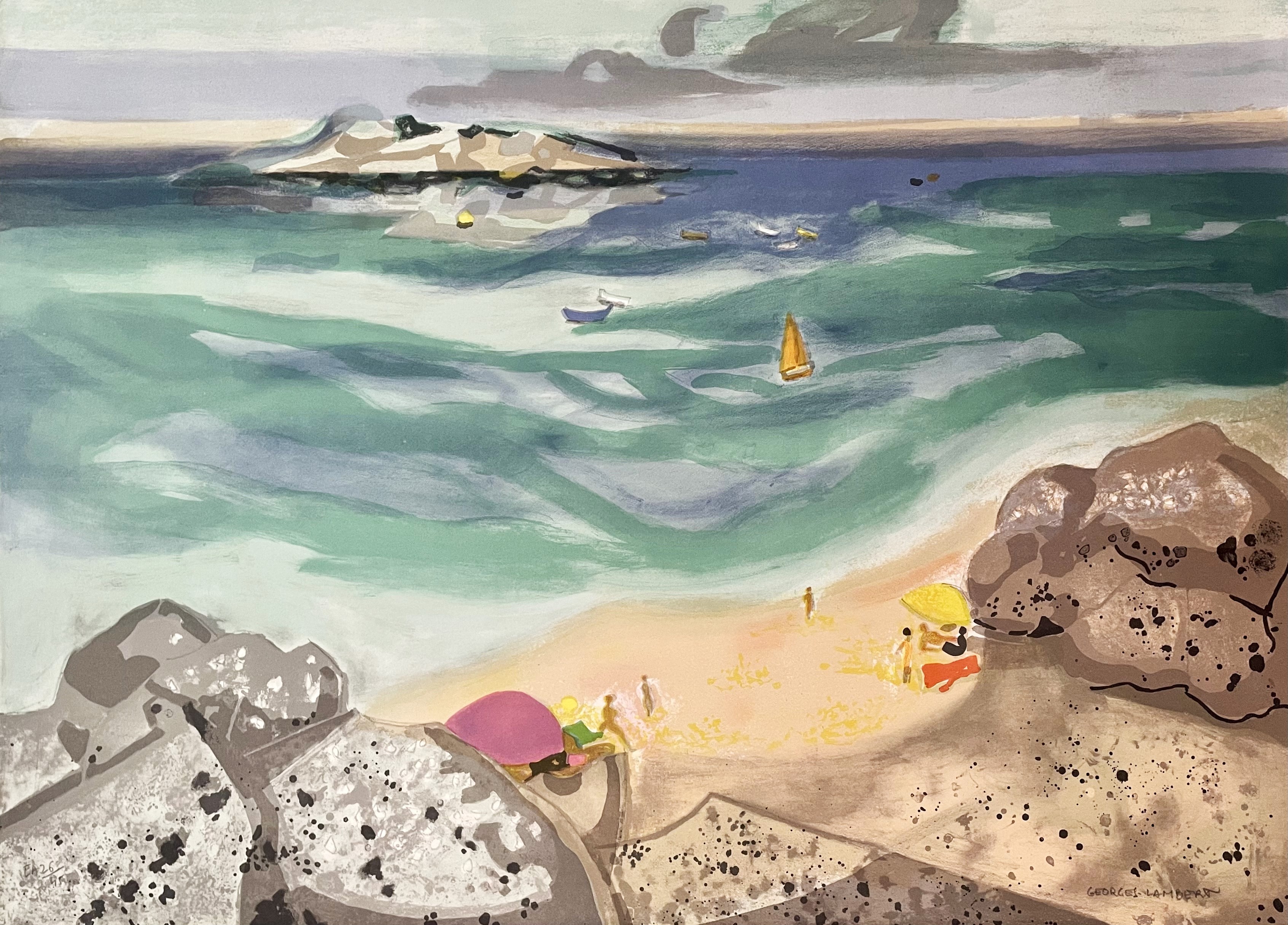 Georges Lambert, Au bord de l'océan Georges Lambert, Au bord de l'océan