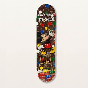 Supreme KAWS Chalk Logo Skateboard Deck Red SS21 – UniqueHype
