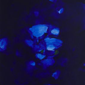 Gemälde, Deep blue #10, Isthme