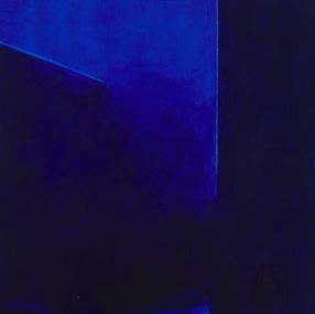 Gemälde, Entre bleu #2, Isthme