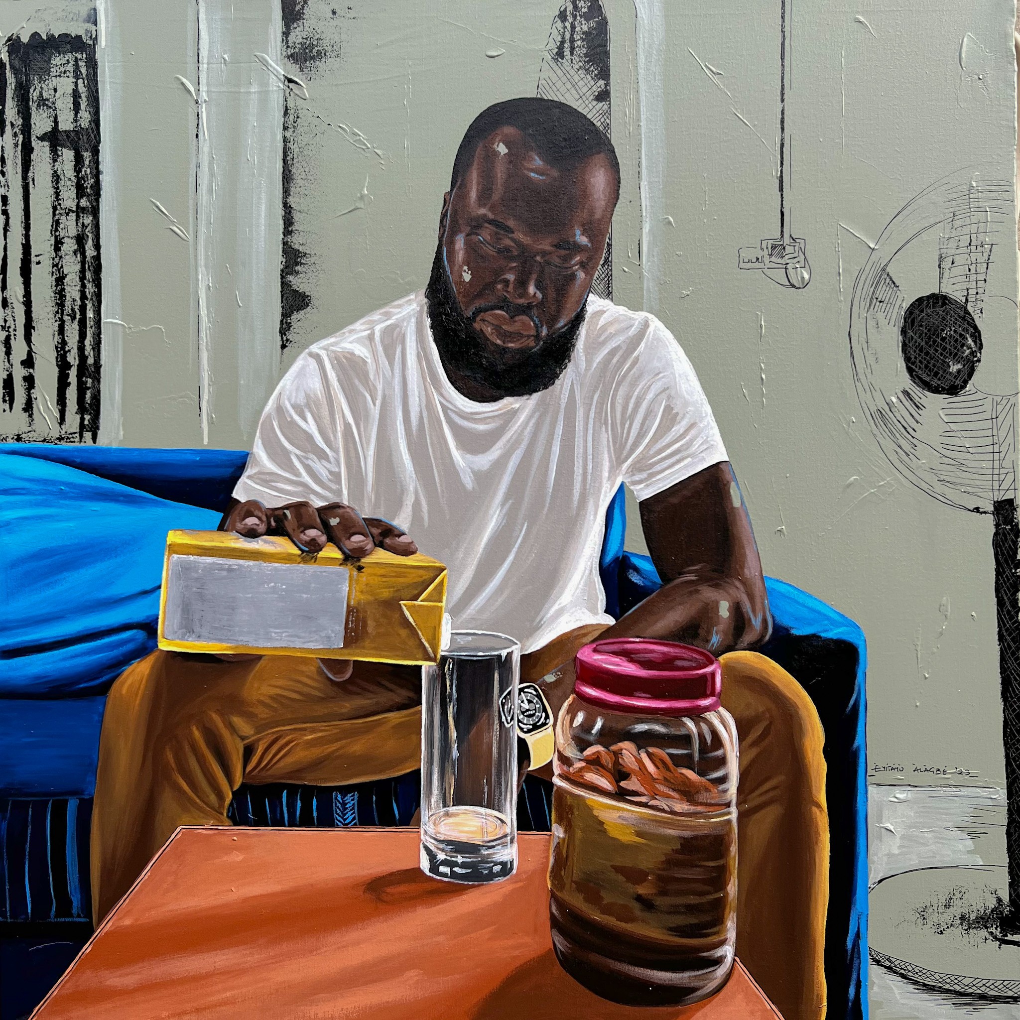 Eyitayo Alagbe, After a Long Day 1 Eyitayo Alagbe, After a Long Day 1