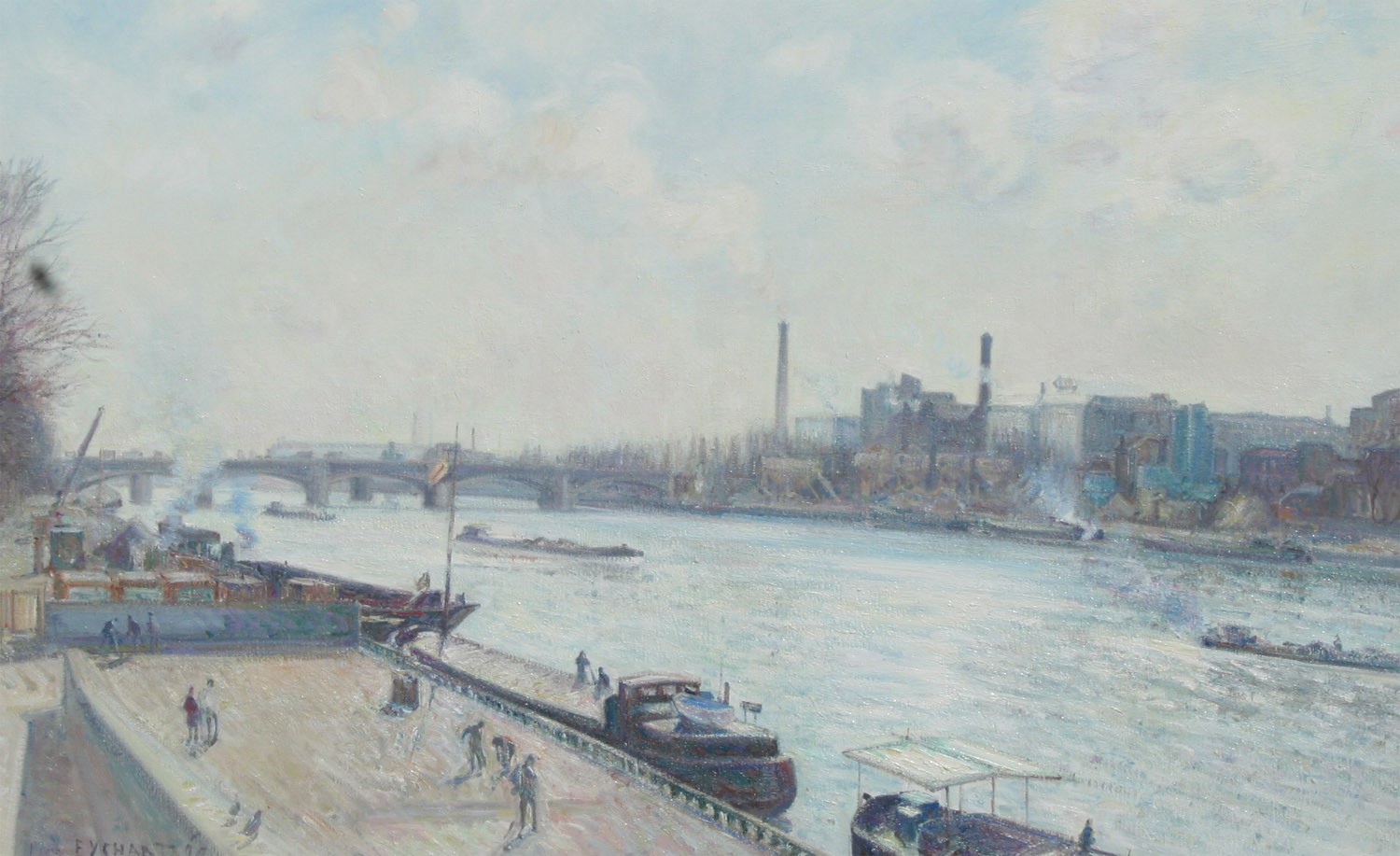 Pierre Eychart, Les quais de Bercy Pierre Eychart, Les quais de Bercy