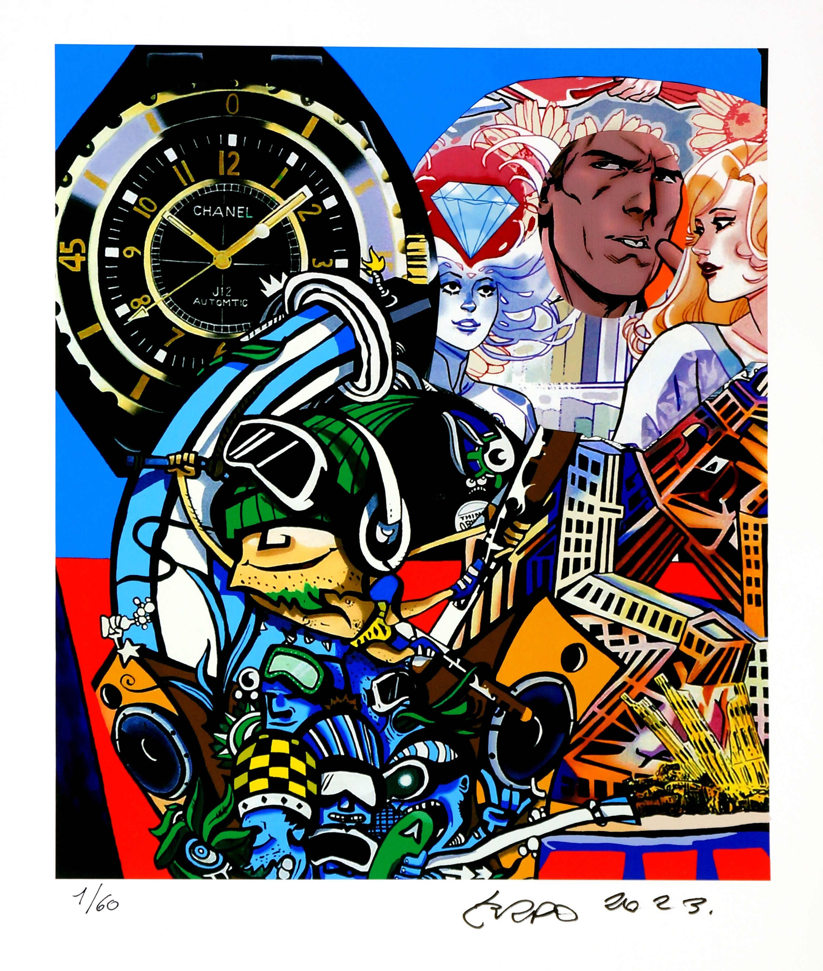 Erró, Sans titre Erró, Sans titre