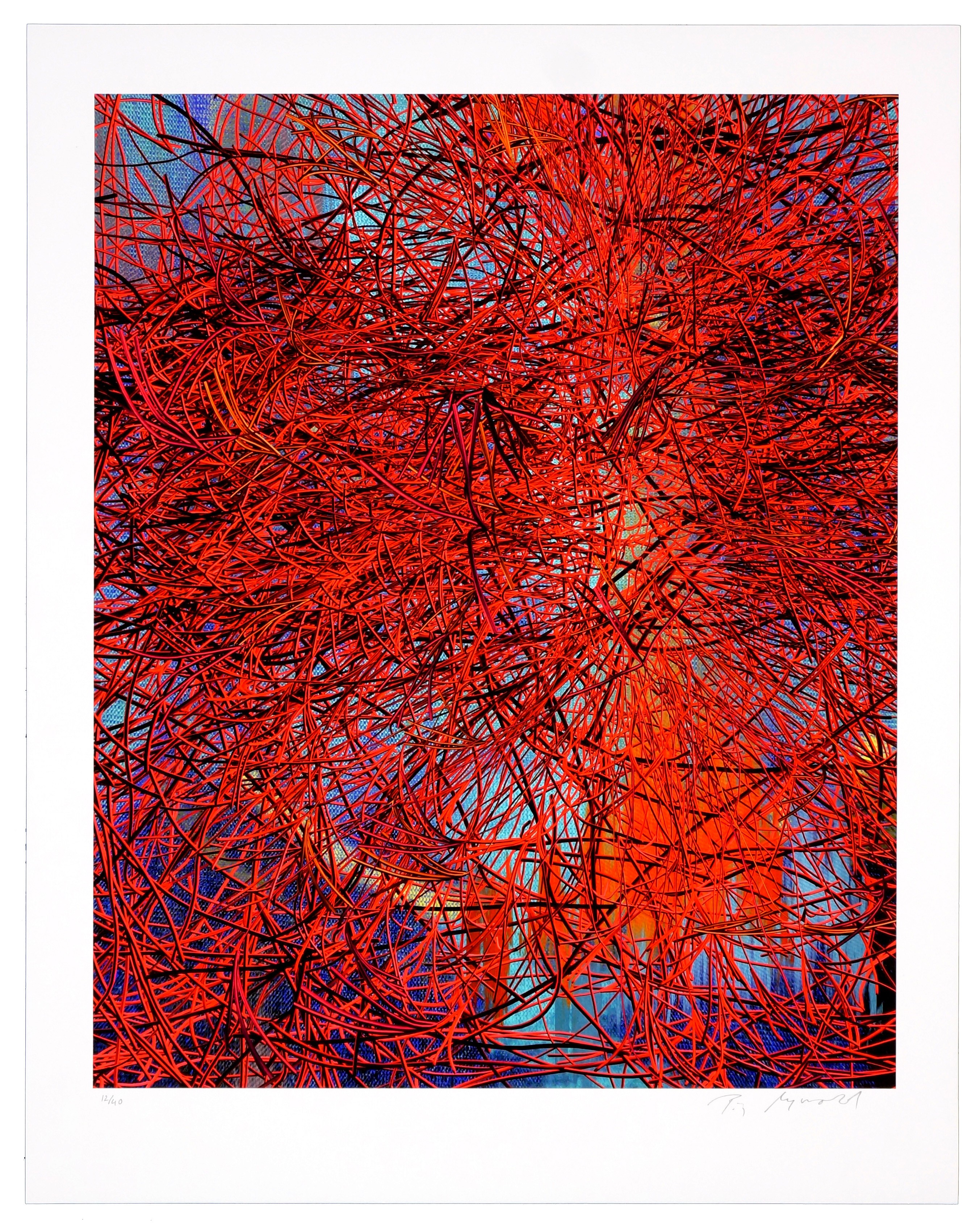 Pia Myrvold, Red Wires in Sunset Pia Myrvold, Red Wires in Sunset