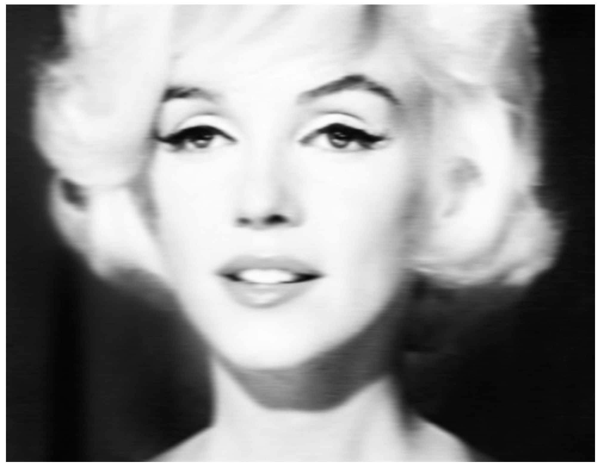 Batik, Black and White Marilyn Batik, Black and White Marilyn