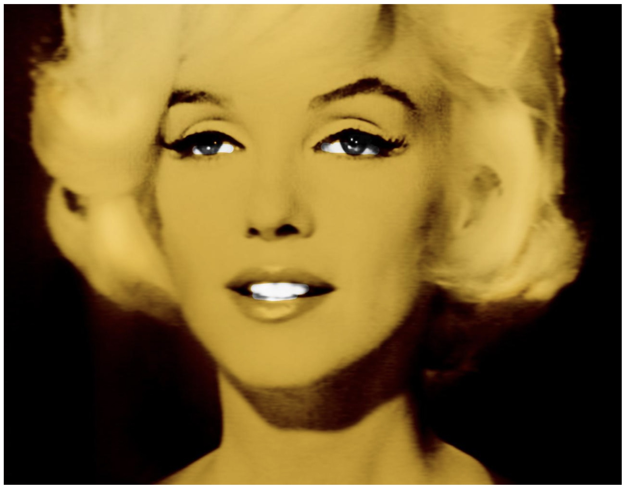 Batik, Gold Marilyn Batik, Gold Marilyn