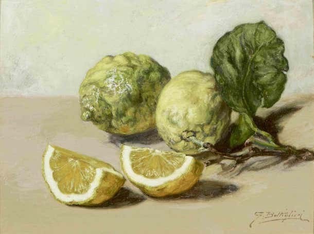 Gennaro Bottiglieri, Lemons and Artichoke Gennaro Bottiglieri, Lemons and Artichoke