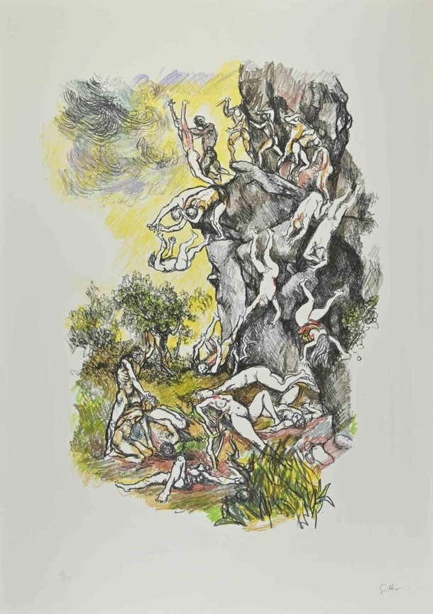 Renato Guttuso, Hommage to Albrecht Durer Renato Guttuso, Hommage to Albrecht Durer