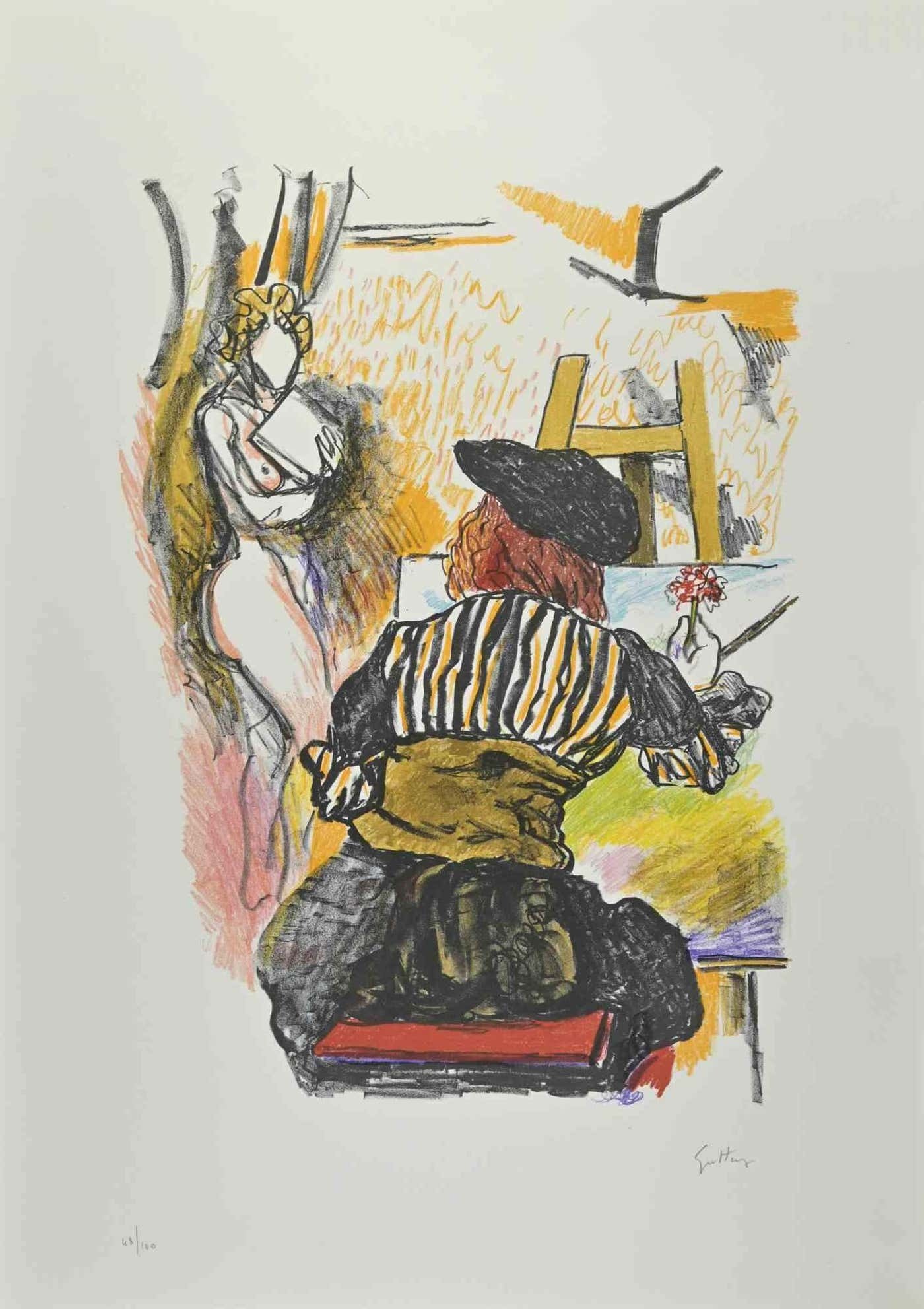 Renato Guttuso, Hommage to Jan Vermeer Renato Guttuso, Hommage to Jan Vermeer