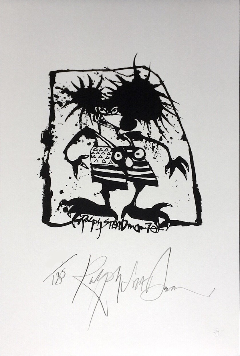Ralph Steadman, Mean Mouse Ralph Steadman, Mean Mouse