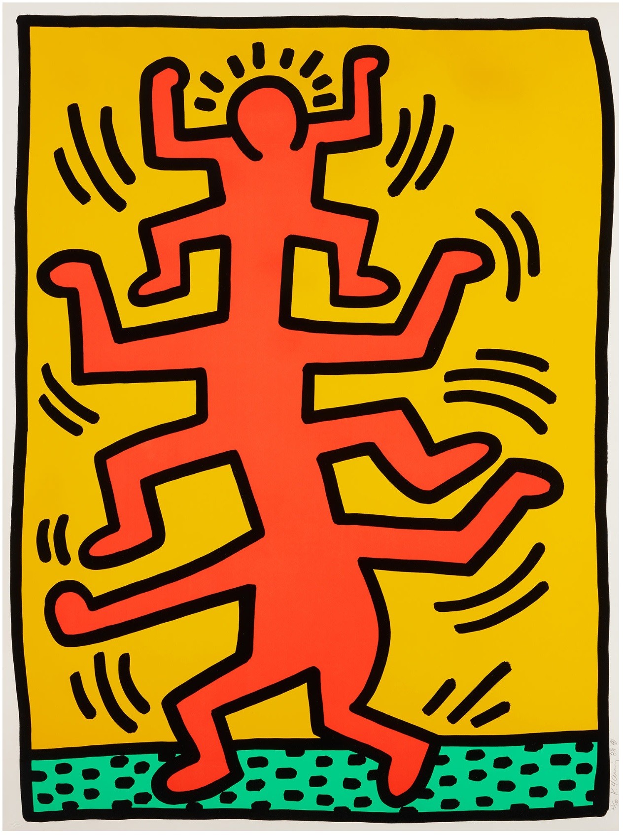 Keith Haring, Growing I Keith Haring, Growing I