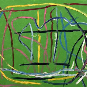 Gemälde, Green City, Dana Gordon