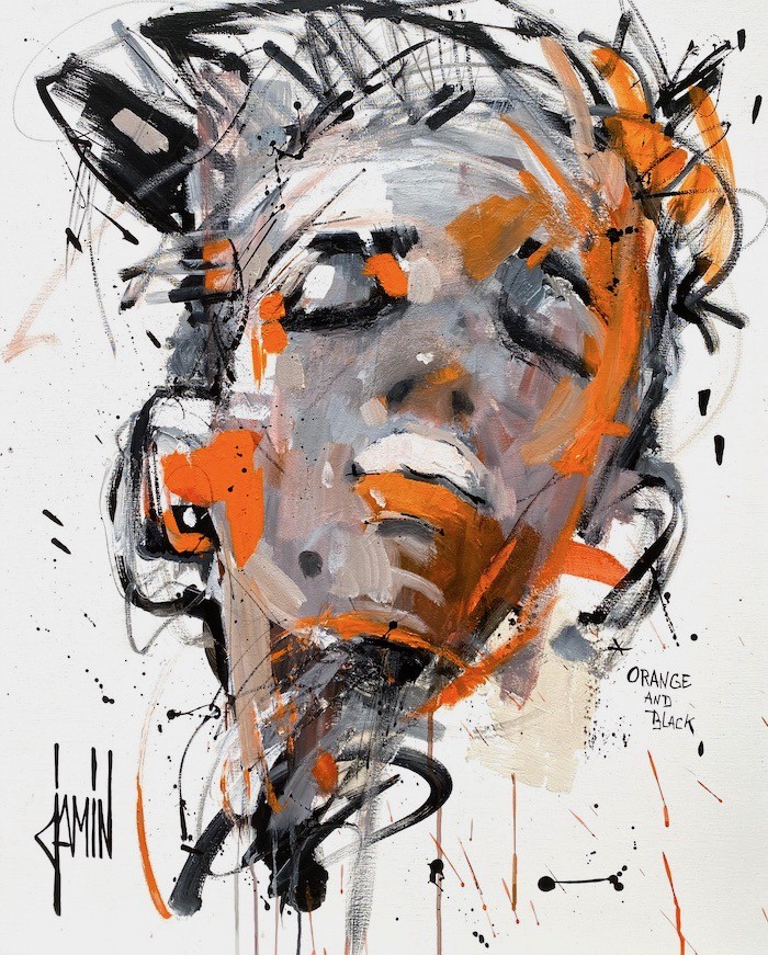 David Jamin, Orange and Black David Jamin, Orange and Black
