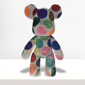 Sculpture, Dots Blooming Bear - Big, Blooming Bears
