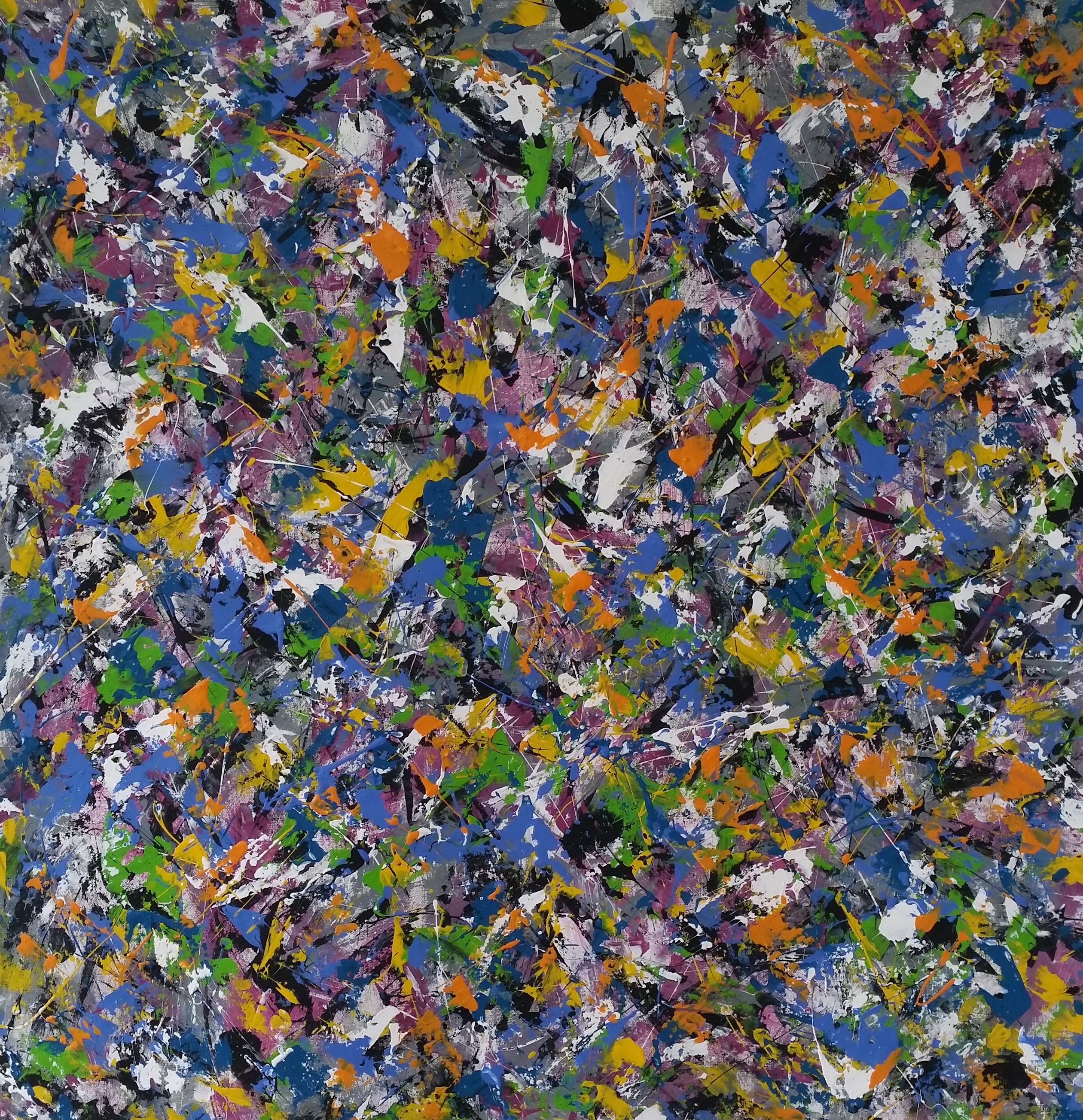 Max Yaskin, Jackson Pollock style Max Yaskin, Jackson Pollock style