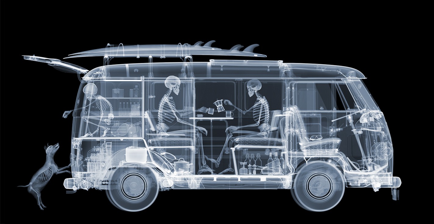 Nick Veasey, Camper family Nick Veasey, Camper family