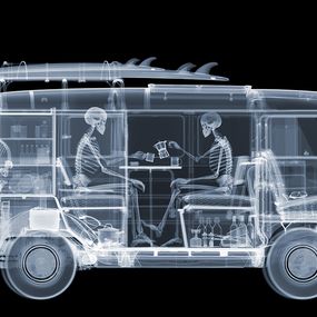 Photography, Camper family, Nick Veasey